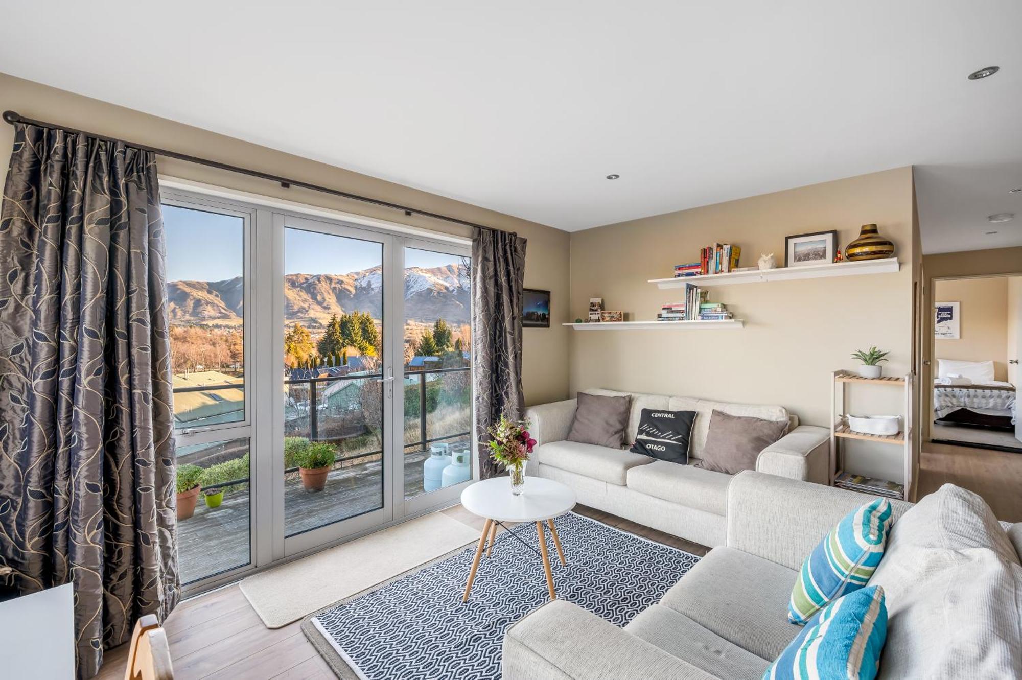 Criffel Garden Apartment Wanaka Buitenkant foto